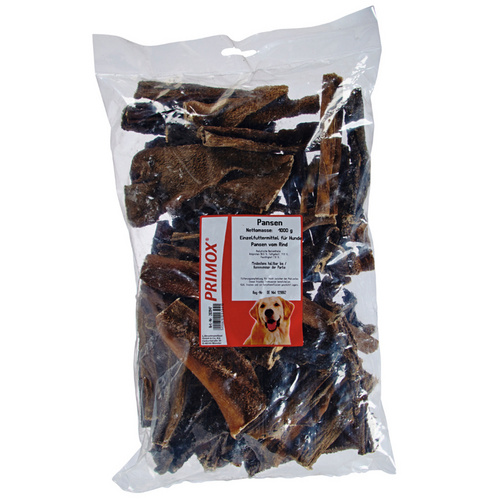PRIMOX Hundesnack »Pansen«, 1 kg, Rind