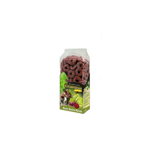 JR FARM Nagersnack »Grainless Rote Beete-Ringe«, 100 g