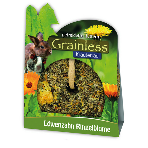 JR FARM Nagersnack »Grainless Kräuterrad«, 140 g