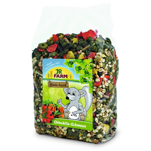 JR FARM Kleintierfutter »Chinchilla-Schmaus«, 6 Beutel à 1200 g