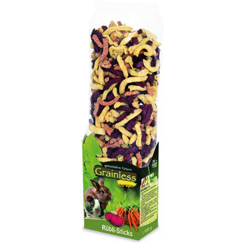 JR FARM Nagersnack »Grainless Rübli-Sticks«, 100 g