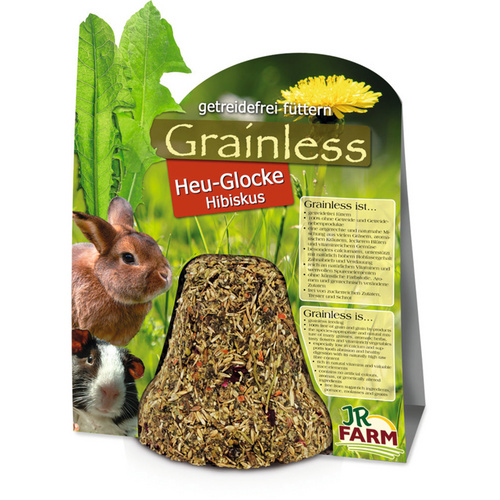 JR FARM Nagerzubehör »Heuglocke«, 5 Packungen, 0,18 kg - beige