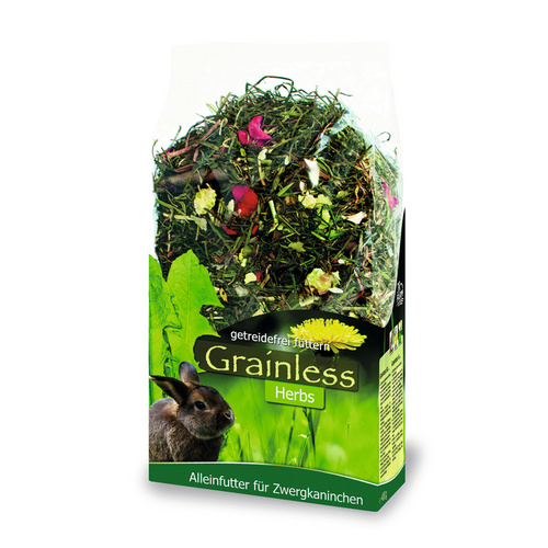 JR FARM Kleintierfutter »Grainless Herbs «, 6 Packungen à 400 g