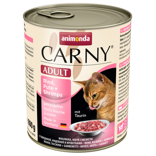 ANIMONDA Katzen Nassfutter »Carny «, 6 Dosen à 800 g
