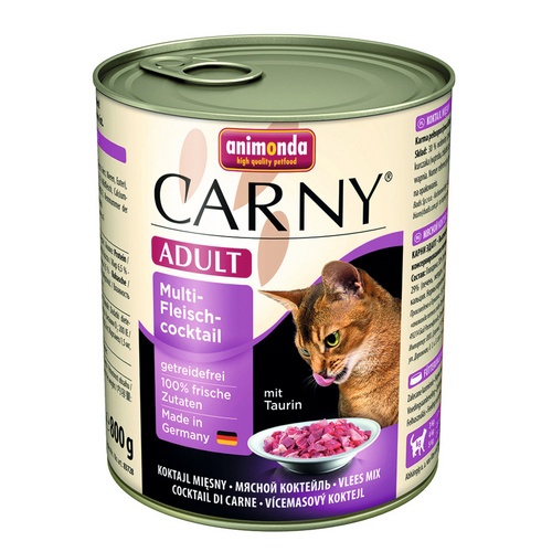 ANIMONDA Katzen Nassfutter »Carny «, 6 Beutel à 800 g