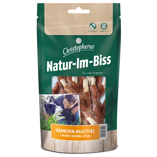 CHRISTOPHERUS Hundesnack »Natur-Im-Biss«, Huhn, 70 g