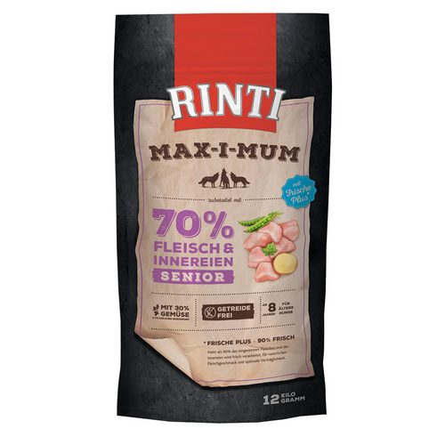 RINTI Hundetrockenfutter »MAX-I-MUM «, 1 Beutel à 12000 g