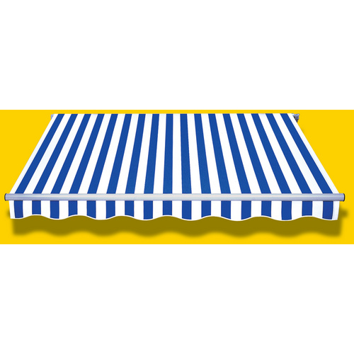 Thumbnail - SPETTMANN Markise »STAR KLASSIK«, BxT: 500x300 cm, grau/weiss/blau gestreift