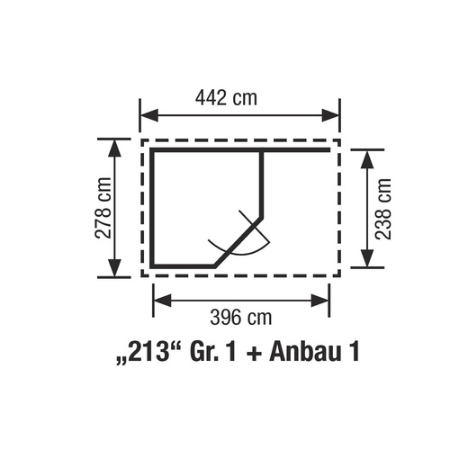 WEKA Gartenhaus »213« (RABATT 10%) | Restposten 10% Rabatt WEKA Gartenhaus »213« (RABATT 10%) | Restposten 10% Rabatt