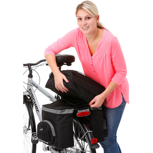 Thumbnail - FISCHER Gepäckträgertasche, Polyester, schwarz