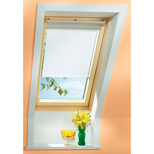 Thumbnail - VELUX Raffrollo »RHL PK00 1028«, weiß, Polyester - weiss