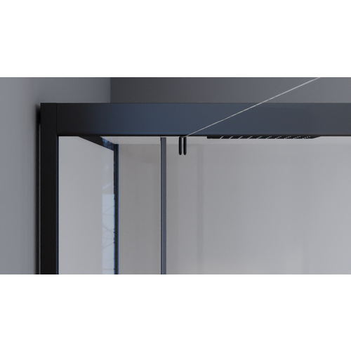 Thumbnail - Marwell Komplettdusche »White Square«, HxT: 215 x 90 cm - weiss | schwarz