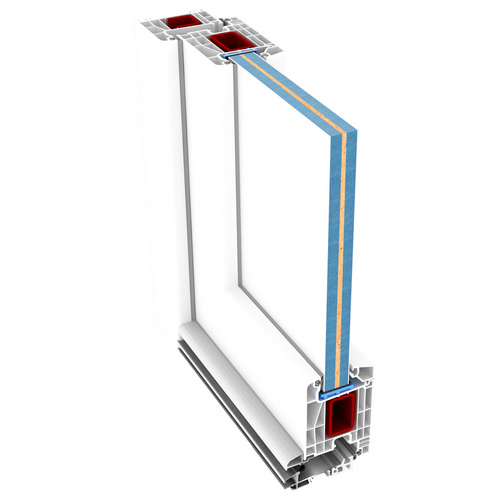 Thumbnail - KNOCK Kunststoff-Haustür »MAIA«, weiß - weiss