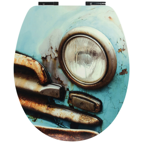 Sanitop-Wingenroth WC-Sitz High Gloss Dekor Cuba Taxi Matt