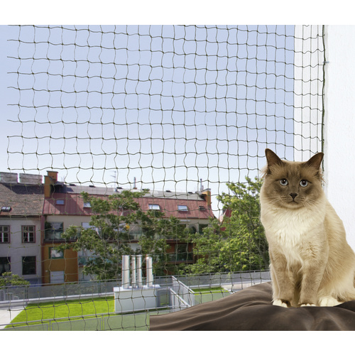 Trixie Katzenschutznetz mit Drahtverstärkung - L 4 x H 3 m - Image 7