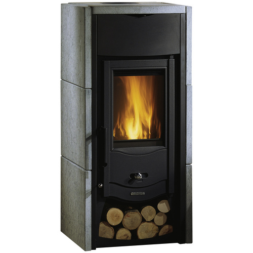 La Nordica Kaminofen Asia Naturstein 6 kW EEK: A+ gratis Anzündpapier