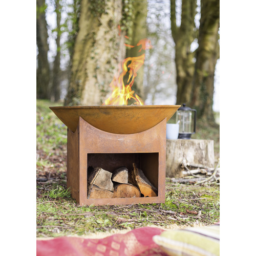 Buschbeck Feuerschale Mumbai Ø 61 cm x 44 cm Eisen Rostbraun