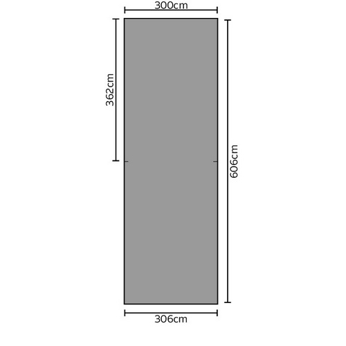 WEKA Carport »Y«, Außenmaß BxT: 300 ...