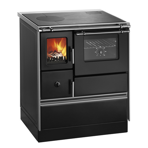 Wamsler Festbrennstoffherd K 176 F/A, 5 kW, Dauerbrand, Backofen, Herdplatte