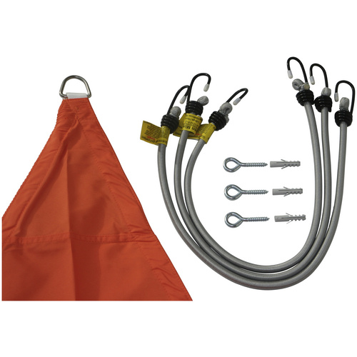 FLORACORD Dreiecksonnensegel, Breite: 36...