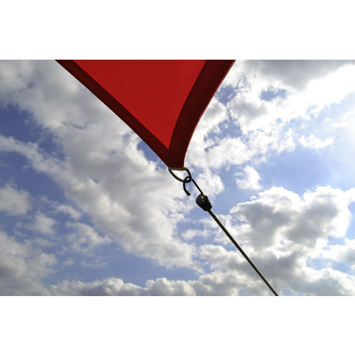 FLORACORD Dreiecksonnensegel, Breite: 36...