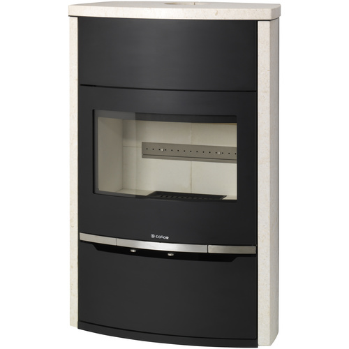 COLOR EMAJL Kaminofen »Alaska«, Naturstein, 7,8 kW - beige