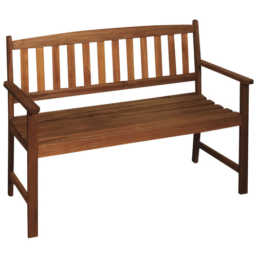 GARDEN PLEASURE Gartenbank PROMOTION, Eukalyptus, 110x85x56 cm, braun