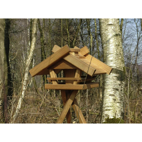 DOBAR Großes Design-Vogelhaus Gartenwal...