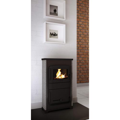 WAMSLER Werkstattofen »RN 8 D/A«, 8,2 kW (max.), Dauerbrand geeignet - schwarz (Rabatt: 35 %)