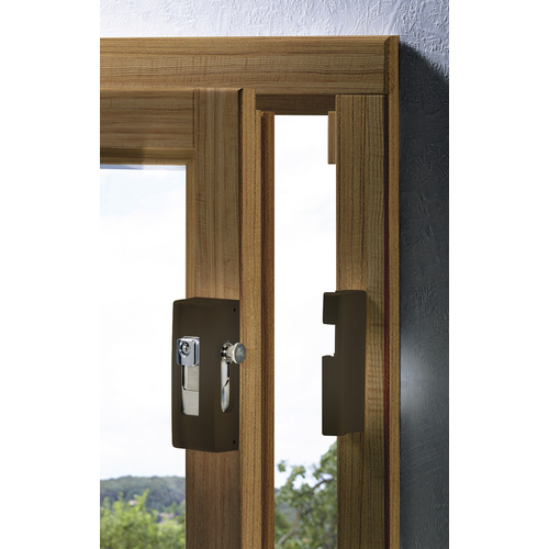 Burg-Wächter Fenster- & Türsicherungen BLOCKSAFE B1 Farbe: braun