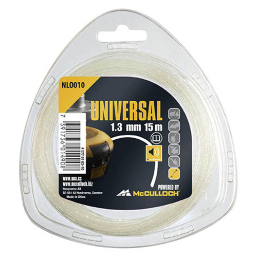 GARDENA Trimmerfaden 00057-76, 15 m Länge, 1,3 mm Fadendurchmesser