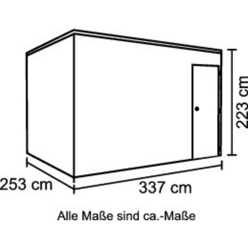 SKANHOLZ Gartenhaus »Melbourne 4«, BxT...