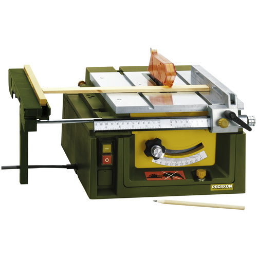 Proxxon Feinschnitt Tischkreissäge 200 W, Schnitttiefe 1-22 mm verstellbar
