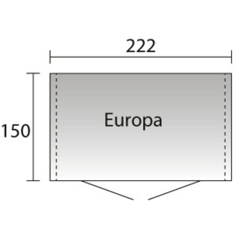 BIOHORT Gerätehaus »Europa Gr. 3«, Me...