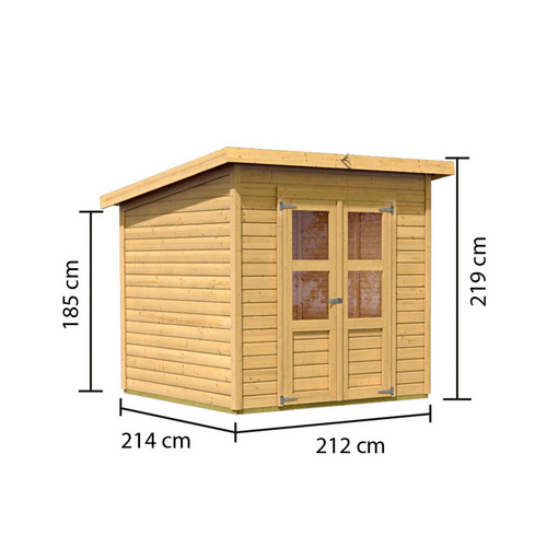 KARIBU Gartenhaus »Merseburg« (RABATT 10%) | Restposten 10% Rabatt KARIBU Gartenhaus »Merseburg« (RABATT 10%) | Restposten 10% Rabatt
