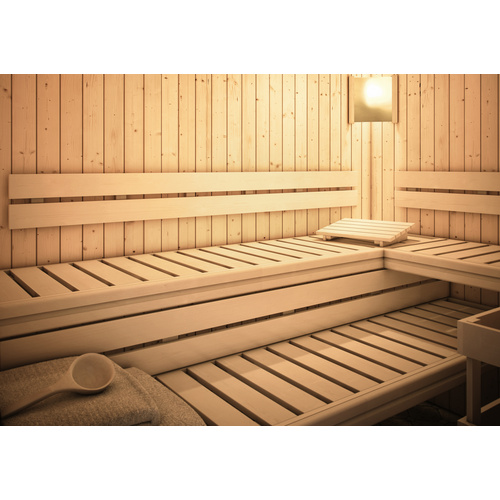 KARIBU Rückenlehne, natur, geeignet für: Karibu Saunen und Saunahäuser, natur - beige