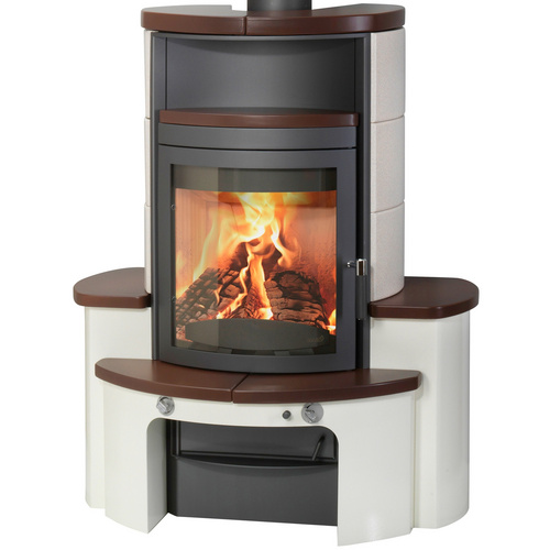 Kaminofen Avenso ECOplus, Kachel, 8 kW, Dauerbrand, inkl. Feinstaubfilter