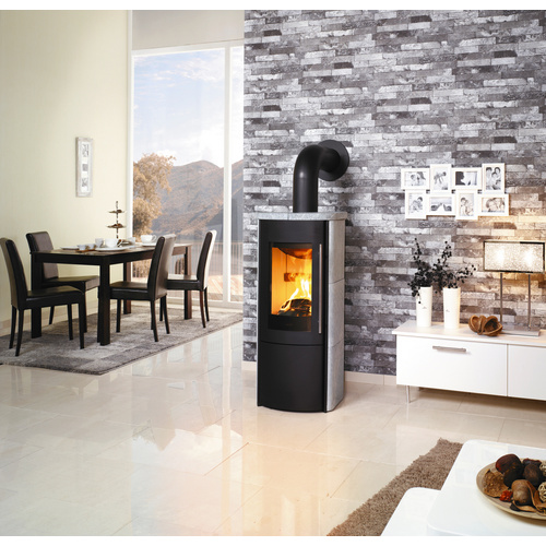 HARK Zeitbrandofen »Lova ECOplus RUA«, Naturstein, 6 kW - grau (Rabatt: 34 %)