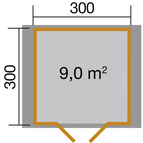 WEKA Gartenhaus »Gartenhaus 132 A Gr.3...