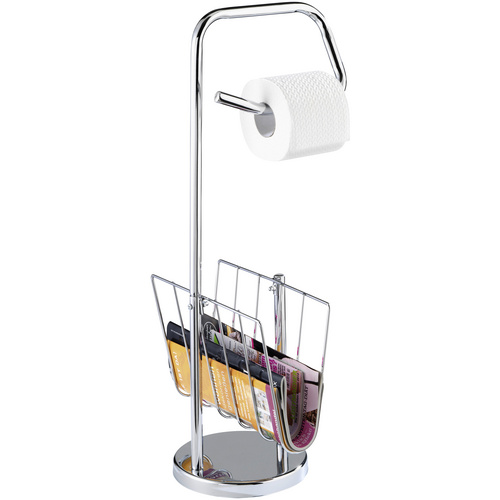Wenko Stand WC-Garnitur mit Zeitungshalter