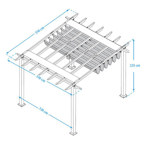 PARAGON OUTDOOR Pavillon »Florida«, qu...