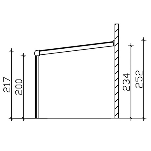 SKANHOLZ Terrassenüberdachung »Genua«...