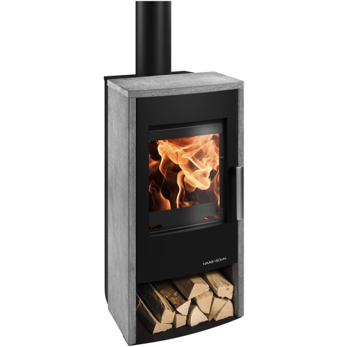Haas & Sohn Kaminofen Rubus, Serpentino, 6 kW, Easy-Control Luftregelung