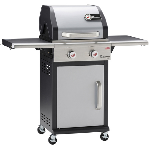 LANDMANN Gasgrill Triton PTS 2.0, B/T/H: 123/57/121,5 cm, silberfarben
