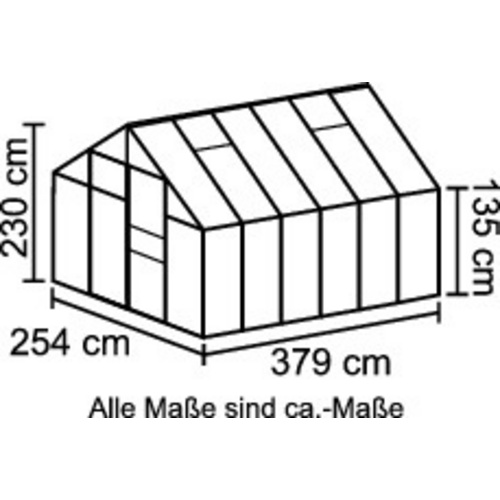 VITAVIA Gewächshaus »Merkur«, 9,9 m²... VITAVIA Gewächshaus »Merkur«, 9,9 m²...