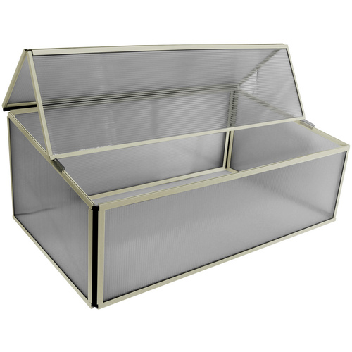Thumbnail - PERGART Frühbeet »Levana 1«, BxLxH: 97,5 x 57 x 36 cm, Aluminium - beige