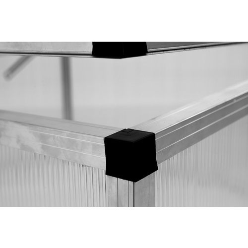 KGT Frühbeet »100«, BxLxH: 103 x 91 x 46 cm, Aluminium - silberfarben