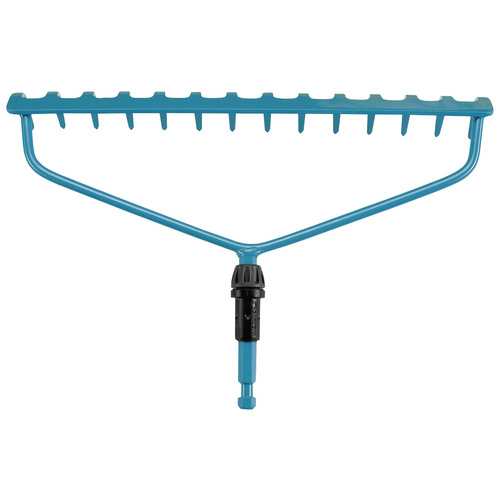 Image of GARDENA Bügelrechen, »combisystem«, 14 Zinken, 36 cm, türkis - bunt