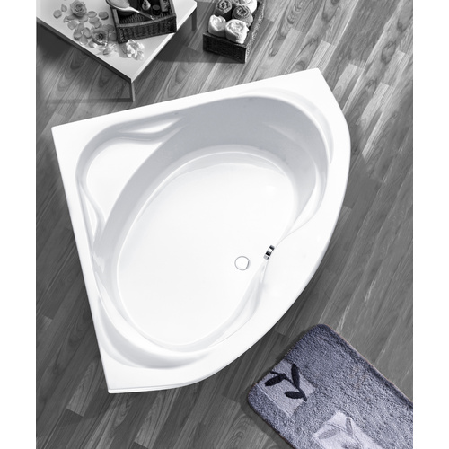 OTTOFOND Eckbadewanne »Madras«, BxHxL: 145 x 42 x 145 cm, eckig - weiss