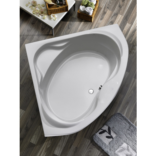 OTTOFOND Eckbadewanne »Madras«, BxHxL: 145 x 42 x 145 cm, eckig - weiss